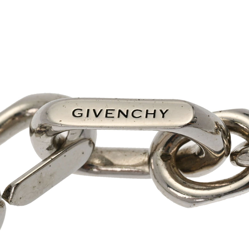 GIVENCHY ジバンシー ロックネックレス スモール シルバー レディース ブラス100％ ネックレス Aランク 中古 銀蔵