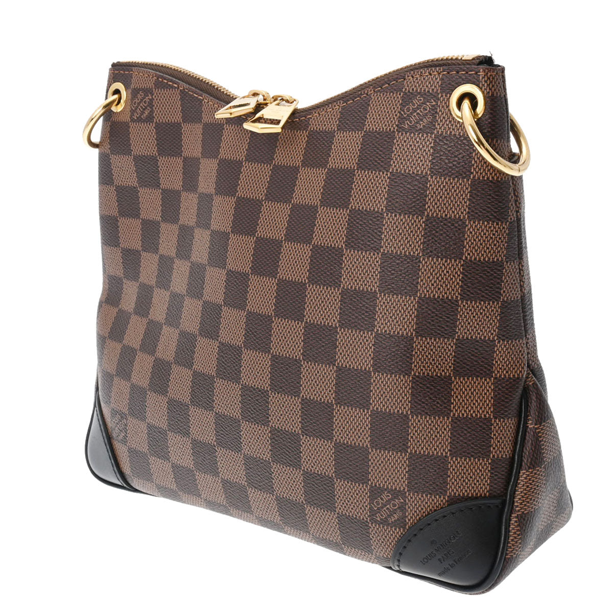 LOUIS VUITTON ルイヴィトン ダミエ オデオンNM PM ブラウン N50064 レディース ダミエキャンバス ショルダーバッグ Aランク  中古 銀蔵