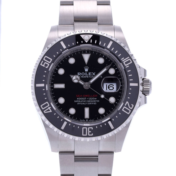 【現金特価】ROLEX ロレックス シードゥエラー 2023年8月 126600 メンズ SS 腕時計 自動巻き 黒文字盤 未使用 銀蔵