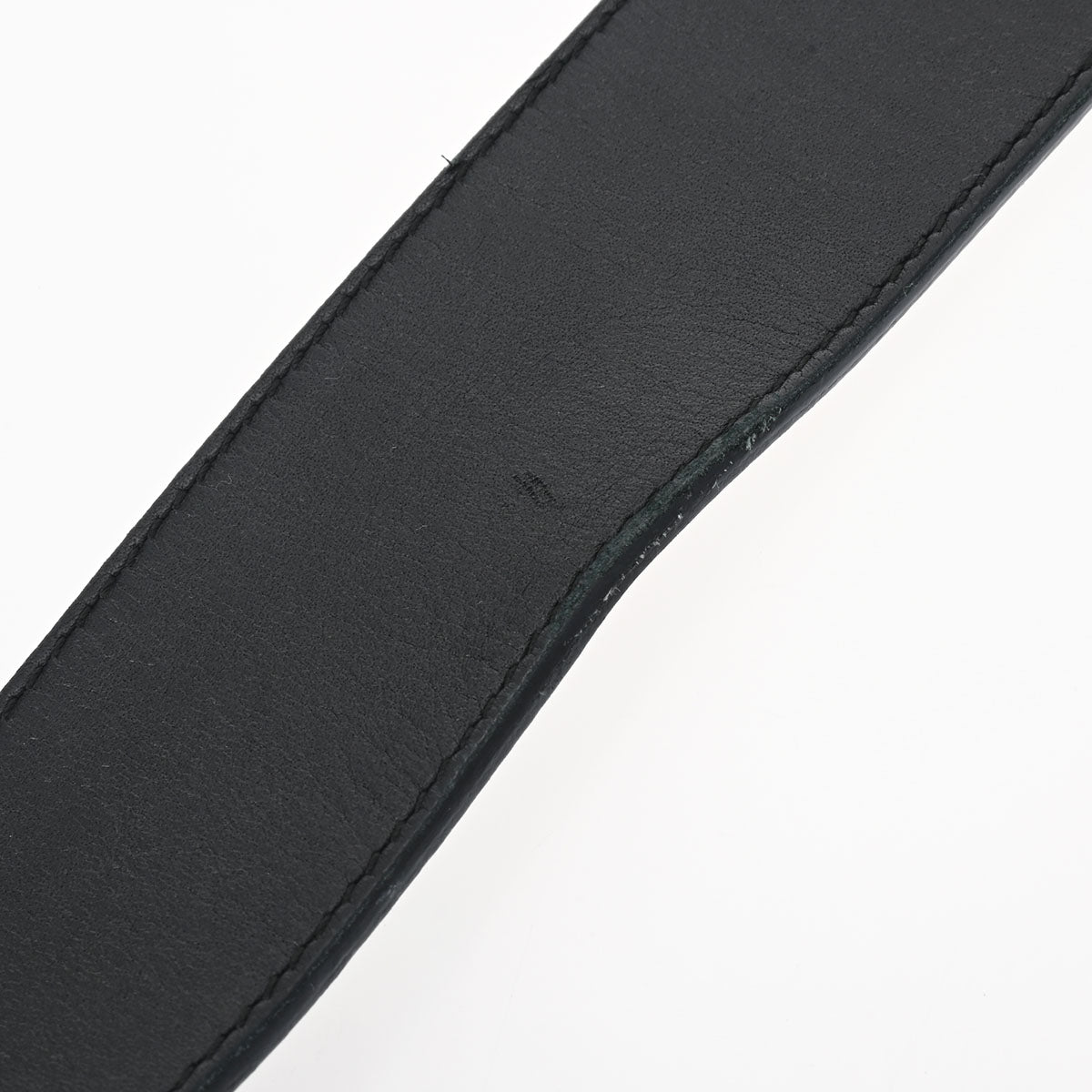 グッチGGマーモント 黒 ゴールド金具 メンズ カーフ ベルト