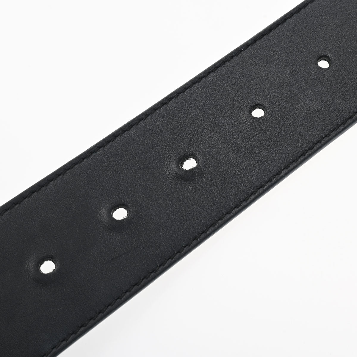 グッチGGマーモント 黒 ゴールド金具 メンズ カーフ ベルト