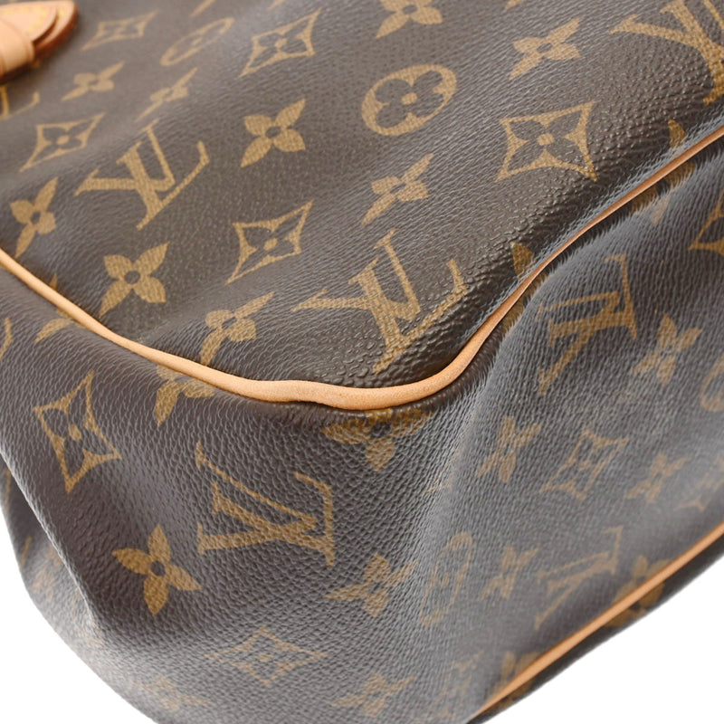 LOUIS VUITTON ルイヴィトン モノグラム バティニョール オリゾンタル ブラウン M51154 レディース モノグラムキャンバス トートバッグ ABランク 中古 銀蔵