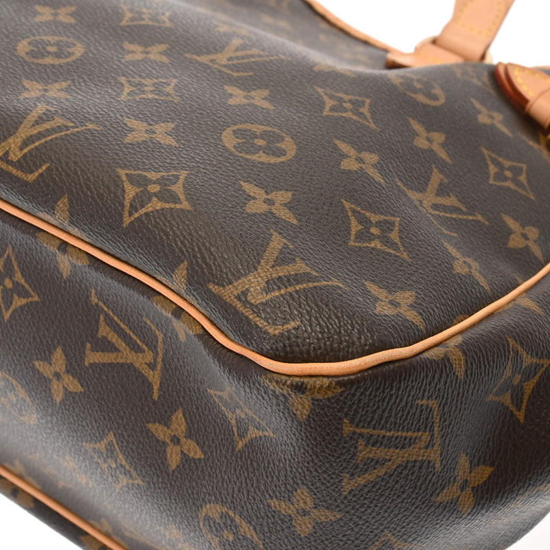 LOUIS VUITTON ルイヴィトン モノグラム バティニョール オリゾンタル ブラウン M51154 レディース モノグラムキャンバス トートバッグ ABランク 中古 銀蔵