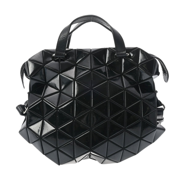 ISSEY MIYAKE イッセイミヤケ BOABAO 2WAYショルダーバッグ 黒 レディース PVC ハンドバッグ Bランク 中古 銀蔵