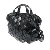 ISSEY MIYAKE イッセイミヤケ BOABAO 2WAYショルダーバッグ 黒 レディース PVC ハンドバッグ Bランク 中古 銀蔵