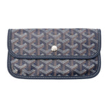 GOYARD ゴヤール サンルイ PM ネイビー ユニセックス PVC/レザー トートバッグ Aランク 中古 銀蔵