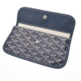 GOYARD ゴヤール サンルイ PM ネイビー ユニセックス PVC/レザー トートバッグ Aランク 中古 銀蔵