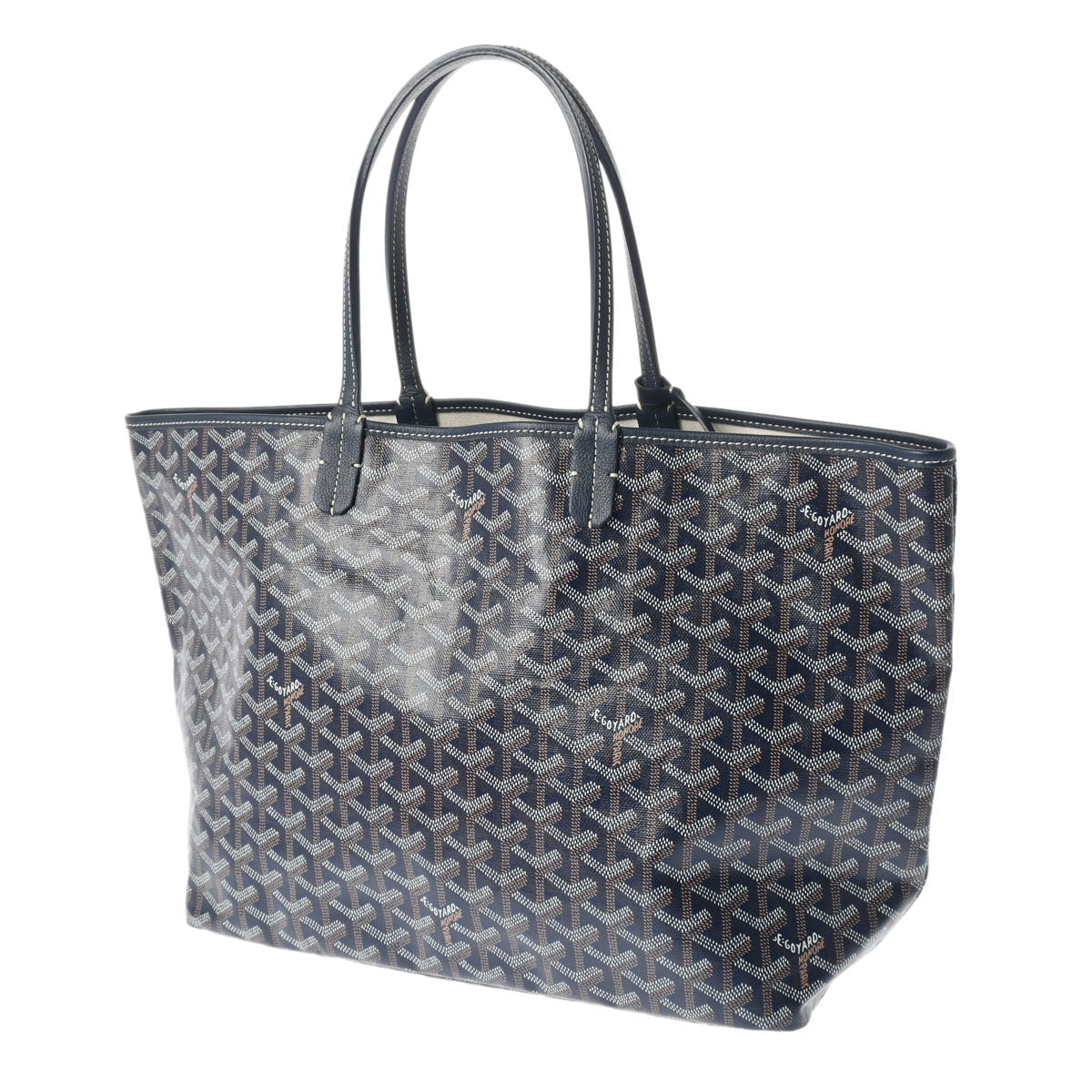 ゴヤールサンルイ PM ネイビー ユニセックス トートバッグ GOYARD 中古 – 銀蔵オンライン