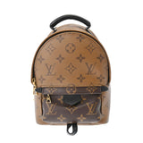 LOUIS VUITTON ルイヴィトン モノグラムリバース パームスプリングス ミニ キャメル系 M44872 レディース モノグラムキャンバス リュック・デイパック ABランク 中古 銀蔵