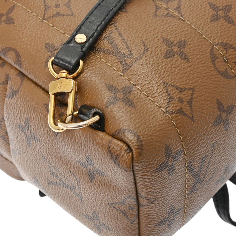 LOUIS VUITTON ルイヴィトン モノグラムリバース パームスプリングス ミニ キャメル系 M44872 レディース モノグラムキャンバス リュック・デイパック ABランク 中古 銀蔵