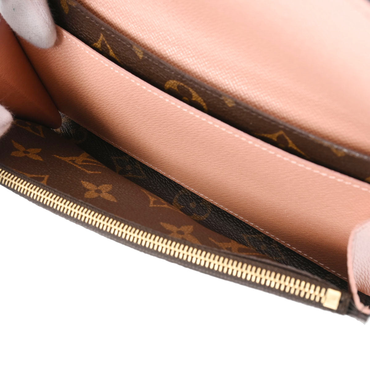 ルイヴィトンポルトフォイユエミリー 14145 ローズナクレ レディース