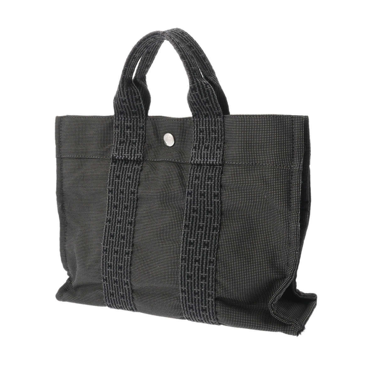 HERMES エルメス エールライン PM グレー ユニセックス キャンバス 