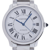 CARTIER カルティエ ロンドマストドゥカルティエ 40mm メンズ SS 腕時計 自動巻き 白文字盤 未使用 銀蔵