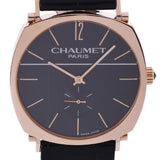 CHAUMET ショーメ ダンディ W11083 メンズ PG/クロコダイル 腕時計 手巻き ブラック文字盤 Aランク 中古 銀蔵