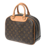 LOUIS VUITTON ルイヴィトン モノグラム トゥルーヴィル ブラウン M42228 ユニセックス モノグラムキャンバス ハンドバッグ Bランク 中古 銀蔵