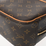 LOUIS VUITTON ルイヴィトン モノグラム トゥルーヴィル ブラウン M42228 ユニセックス モノグラムキャンバス ハンドバッグ Bランク 中古 銀蔵