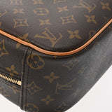 LOUIS VUITTON ルイヴィトン モノグラム トゥルーヴィル ブラウン M42228 ユニセックス モノグラムキャンバス ハンドバッグ Bランク 中古 銀蔵