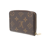 LOUIS VUITTON ルイヴィトン モノグラム ジッピーコインパース ブラウン M60067 レディース モノグラムキャンバス コインケース Bランク 中古 銀蔵