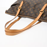 LOUIS VUITTON ルイヴィトン モノグラム トータリーMM 旧型 ブラウン M56689 レディース モノグラムキャンバス トートバッグ Bランク 中古 銀蔵