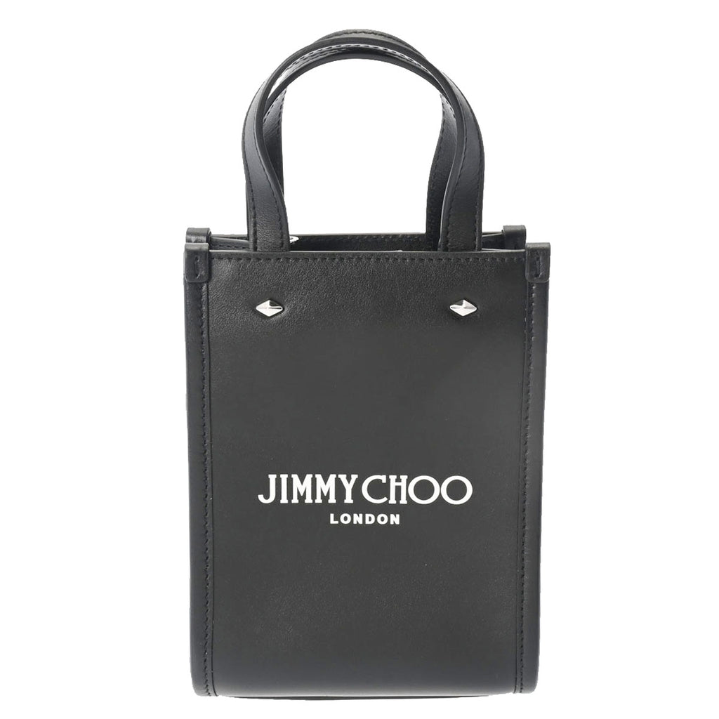 ジミーチュウMININSTOTE ANR 2WAY 黒 シルバー金具 レディース カーフ ショルダーバッグ JIMMY CHOO 中古 –  銀蔵オンライン