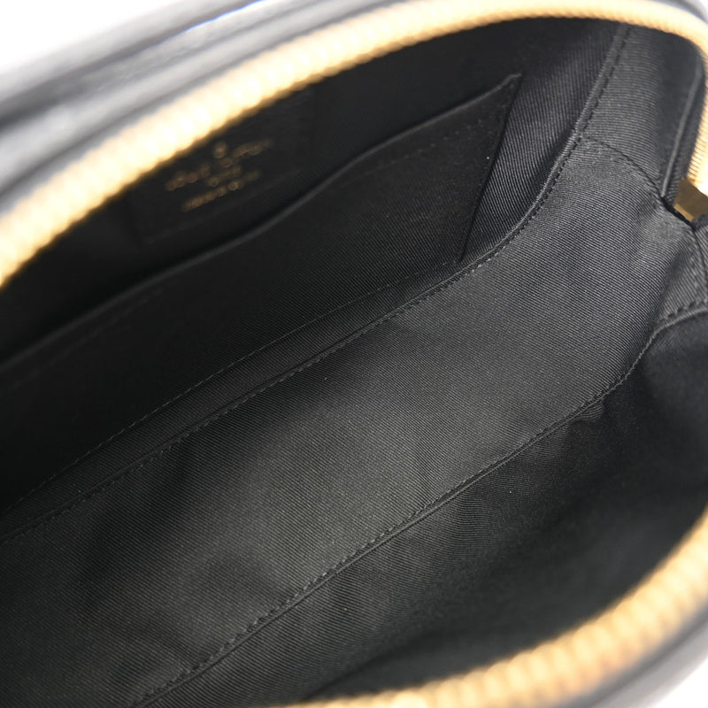 LOUIS VUITTON ルイヴィトン モノグラムアンプラント サントンジュ ノワール M44593 レディース レザー ショルダーバッグ Aランク 中古 銀蔵