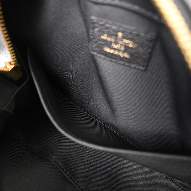 LOUIS VUITTON ルイヴィトン モノグラムアンプラント サントンジュ ノワール M44593 レディース レザー ショルダーバッグ Aランク 中古 銀蔵