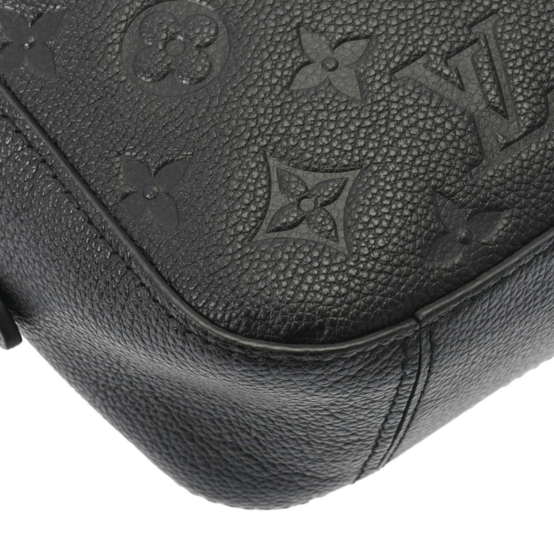 LOUIS VUITTON ルイヴィトン モノグラムアンプラント サントンジュ ノワール M44593 レディース レザー ショルダーバッグ Aランク 中古 銀蔵