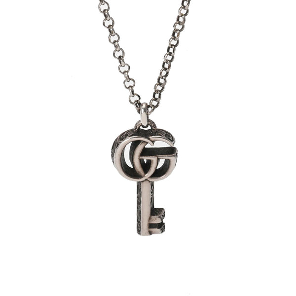 グッチダブルGキーチャーム シルバー レディース シルバー925
