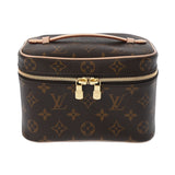 LOUIS VUITTON ルイヴィトン モノグラム ニース ミニ バニティバッグ ブラウン M44495 レディース モノグラムキャンバス ハンドバッグ 新同 中古 銀蔵