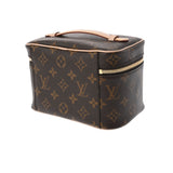 LOUIS VUITTON ルイヴィトン モノグラム ニース ミニ バニティバッグ ブラウン M44495 レディース モノグラムキャンバス ハンドバッグ 新同 中古 銀蔵