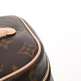 LOUIS VUITTON ルイヴィトン モノグラム ニース ミニ バニティバッグ ブラウン M44495 レディース モノグラムキャンバス ハンドバッグ 新同 中古 銀蔵