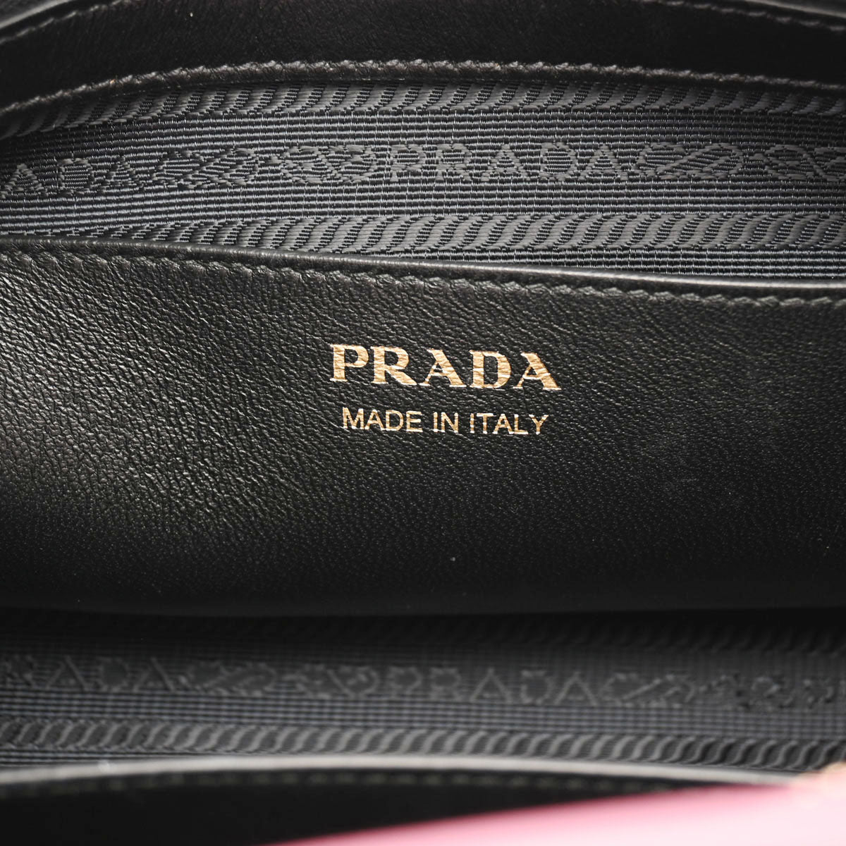 プラダ2WAY マルチカラー ピンク ゴールド金具 レディース