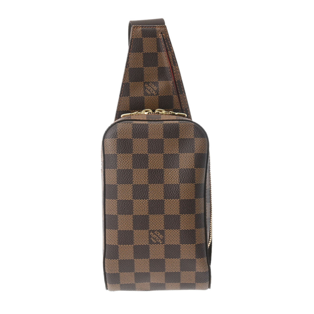 ルイヴィトンジェロニモス 14137 ブラウン レディース ダミエキャンバス ボディバッグ N51994 LOUIS VUITTON 中古 –  銀蔵オンライン