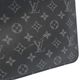 LOUIS VUITTON ルイヴィトン モノグラムエクリプス カバライト 黒/グレー M44228 メンズ モノグラムエクリプスキャンバス トートバッグ ABランク 中古 銀蔵