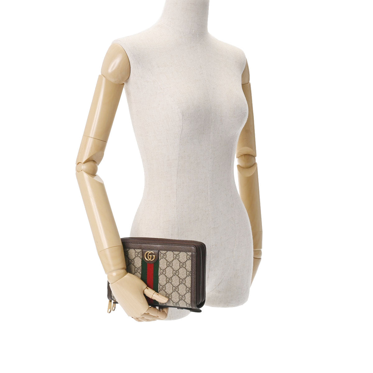 【美品】GUCCIケース　ユニセックス Medium GG toiletry case in white GG Supreme | GUCCI® US
