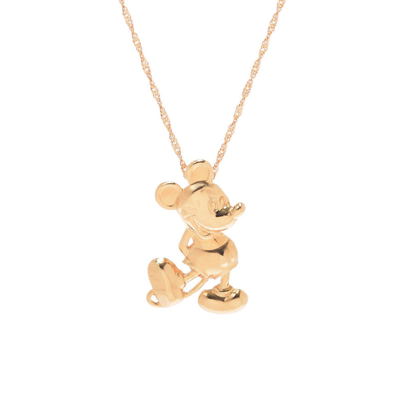 Other Mickey Mouse Ladies K18YG Necklace A Rank used Ginzo