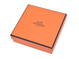 Used Hermes Emaile GM Bangle Orange Horse Pattern G Metal Fittings Box Bracelet /Bangle HERMES Ginzo