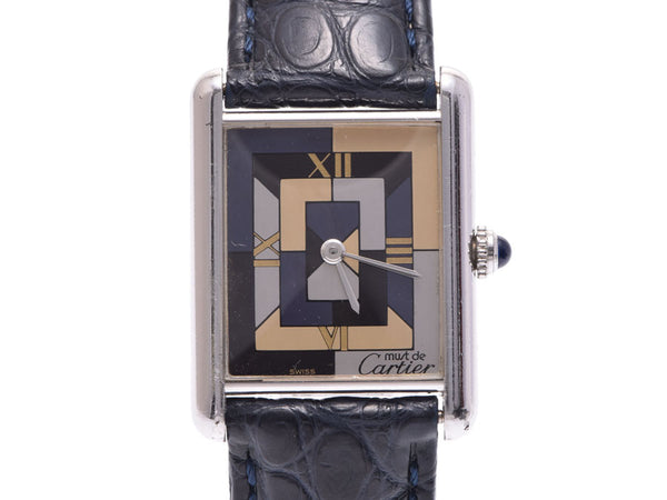 Cartier tank Deco SV / Leather Watch Limited Edition