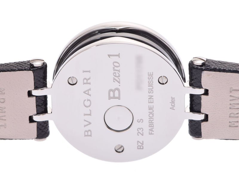 BVLGARI Bvlgari Bvlgari B-ZERO Watch BZ23S Women's SS/Ceramic/Leather Watch Quartz Black Dial Shin-Do Used Ginzo