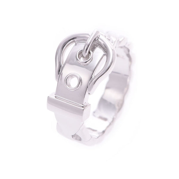 エルメス ベルトモチーフリング #50 レディース WG 6.4g 指輪 A