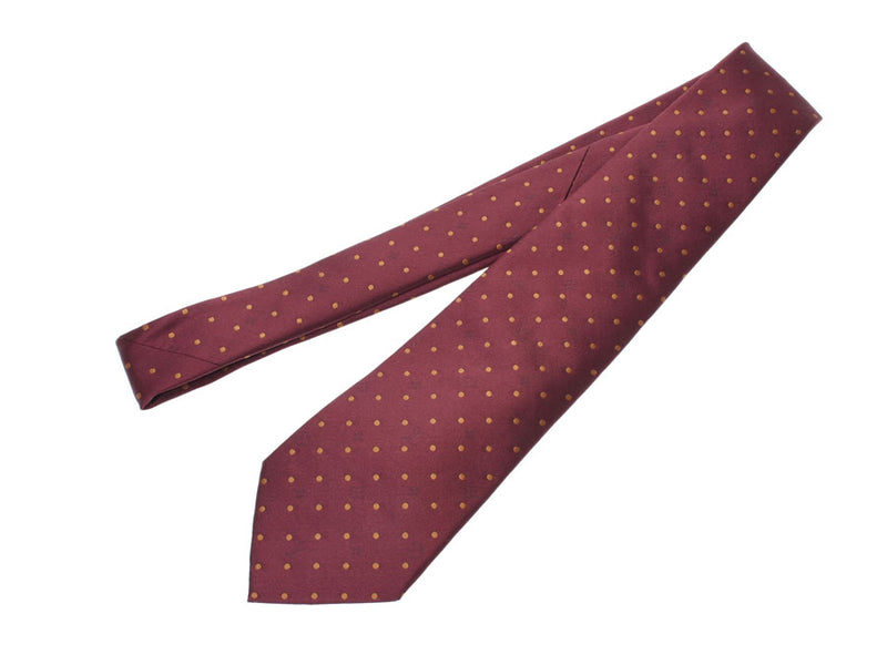 Louis Vuitton Tie Silk 100 % , lv monogram Tie , Red Lv Tie