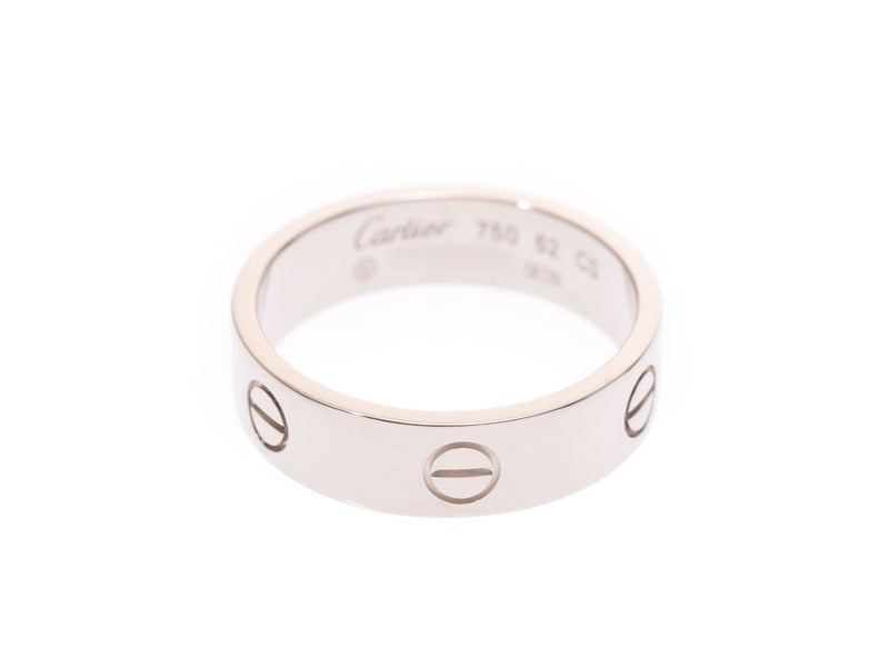 カルティエ ラブリング #62 メンズ WG 9.4g 指輪 Aランク 美品 CARTIER 中古 銀蔵