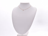 Cartier Diamanreje Necklace LM Ladies 1P Diamond PG 2.8g A Rank Beauty CARTIER Box Gala Used Ginzo