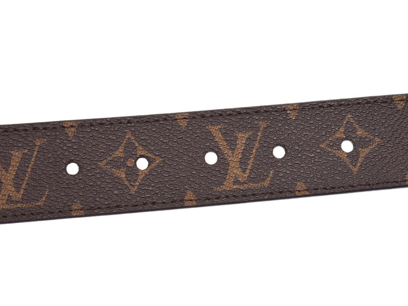 Louis Vuitton Signature Belt Monogram Chains 35MM Brown/Orange for Men