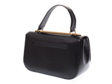 Ferragamo Linda 2WAY Bag Black Women's Calf/Harako Unused Beauty FERRARIGAMO Used Ginzo