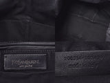 见Laurent,Easy,Black G金,女士们,Carf Enamel,Handbag B-Rank YVES SAINT LAURENT