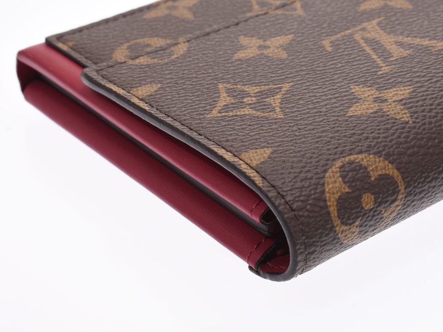 ルイヴィトン モノグラム ポルトフォイユ フロール フューシャ M64585 レディース 本革 長財布 Aランク LOUIS VUITTON –  銀蔵オンライン