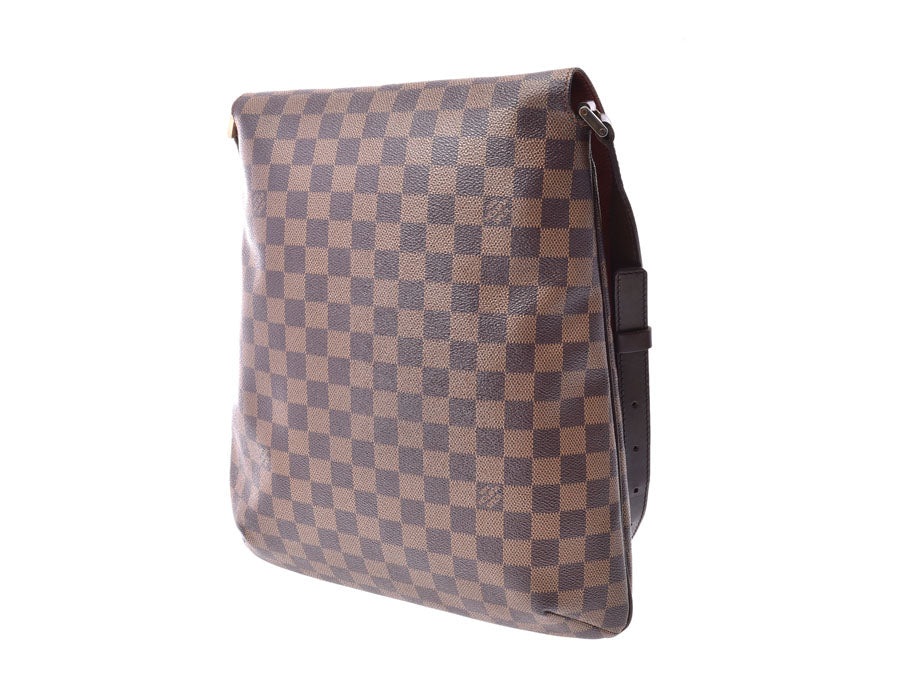 ルイヴィトン ダミエ ミュゼット ブラウン N51302 メンズ レディース 本革 ショルダーバッグ Bランク LOUIS VUITTON 中古 銀蔵