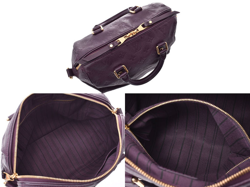 Louis Vuitton Anplant Speedy Bandolier 25 Orb M40765 Ladies 2WAY Handbag B Rank LOUIS VUITTON With Strap Used Ginzo