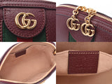 Gucci Ophidia Shoulder Bag Small Engine G Metallic Ladies Leather Unused Good Condition GUCCI Box Used Ginzo